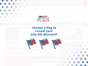 'americanflags.com' screenshot