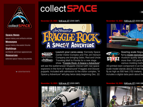 'collectspace.com' screenshot