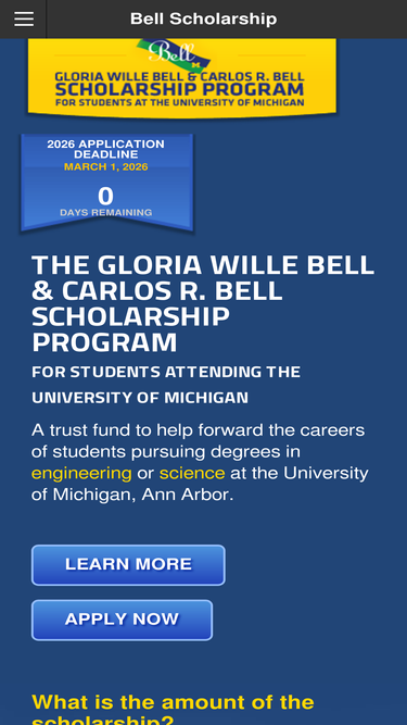 bellscholarship.org