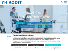 'yhkodit.fi' screenshot