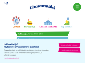 'linnanmaki.fi' screenshot