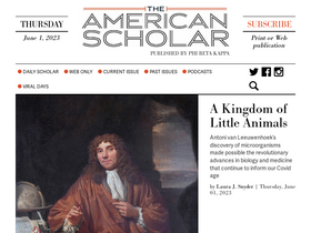 'theamericanscholar.org' screenshot