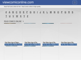 'viewcomiconline.com' screenshot