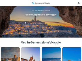 'generazioneviaggio.it' screenshot