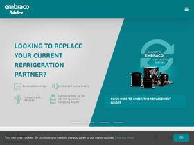 'embraco.com' screenshot
