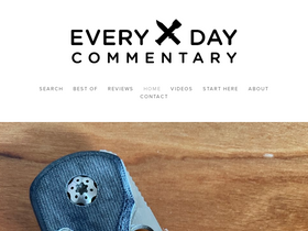 'everydaycommentary.com' screenshot