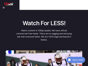 'uzzu.tv' screenshot