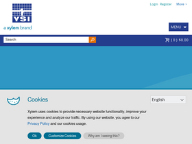 'ysi.com' screenshot