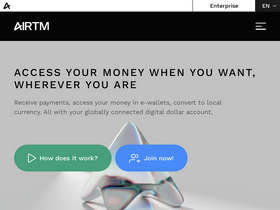 'airtm.com' screenshot