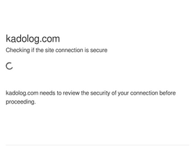 'kadolog.com' screenshot