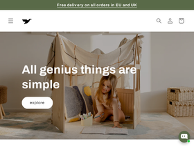 Duck Woodworks homepage screenshot