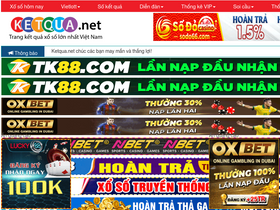 'ketqua.net' screenshot