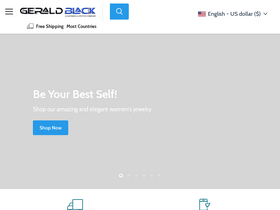 'geraldblack.com' screenshot