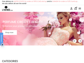 'leparfumier.com' screenshot