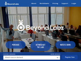 'beyondlabz.com' screenshot