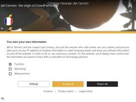 'naranjasdelcarmen.com' screenshot