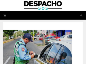 'despacho505.com' screenshot