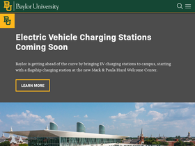 'baylor.edu' screenshot