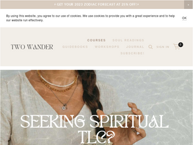 'twowander.com' screenshot