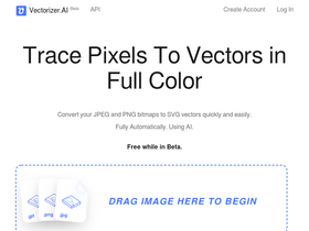 Vectorizer.ai - Transform raster images to high-quality vectors effortlessly with AI precision.