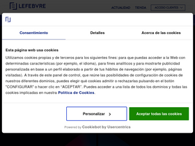 'llamadaexperta-lp.lefebvre.es' screenshot