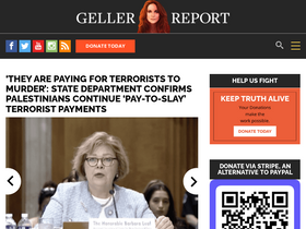 'gellerreport.com' screenshot