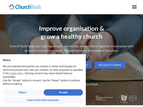 'church.tools' screenshot