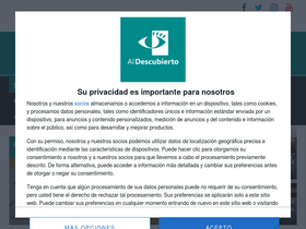 'aldescubierto.org' screenshot