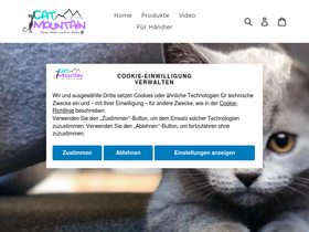 catmountain.de homepage screenshot