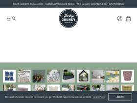 'funky-chunky-furniture.co.uk' screenshot