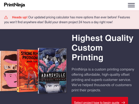 'printninja.com' screenshot