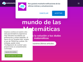 'matemente.com' screenshot