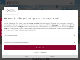 'trauerundgedenken.de' screenshot