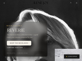 ilenejoy.com homepage screenshot