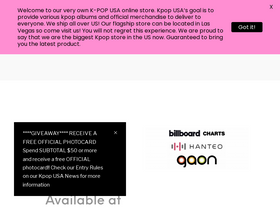 'kpopusaonline.com' screenshot