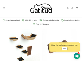 gatitud.com homepage screenshot