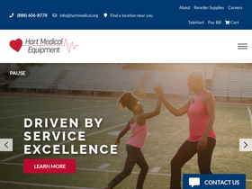 'hartmedical.org' screenshot