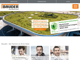 'bauder.de' screenshot