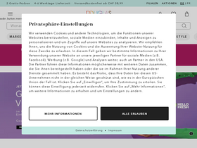 'douglas.ch' screenshot