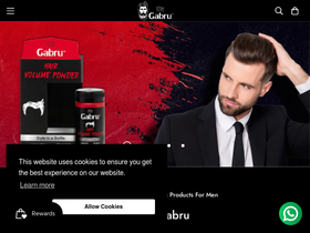 gabruindia.com homepage screenshot
