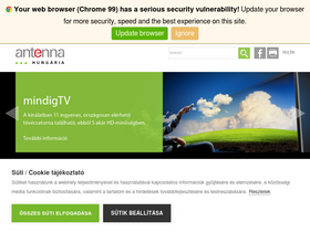 'ahrt.hu' screenshot