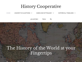 'historycooperative.org' screenshot