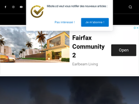 'mbote.cd' screenshot