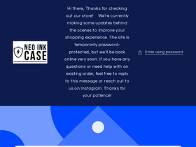 neoinkcase.com homepage screenshot