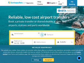 'partners.suntransfers.com' screenshot