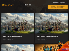 Melcosoft.games website image