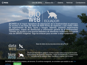 'bioweb.bio' screenshot