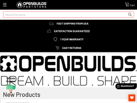 'openbuildspartstore.com' screenshot