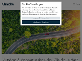 'glinicke.de' screenshot