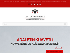 'tugsanyilmaz.av.tr' screenshot
